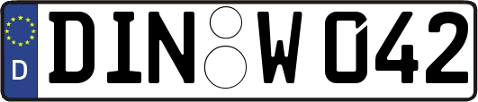 DIN-W042