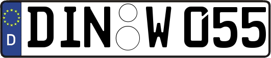 DIN-W055