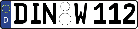 DIN-W112