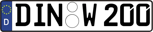 DIN-W200