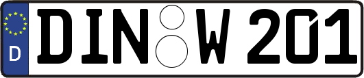 DIN-W201