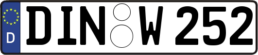 DIN-W252