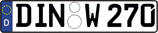 DIN-W270