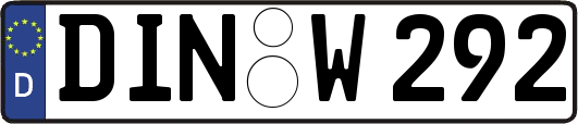 DIN-W292