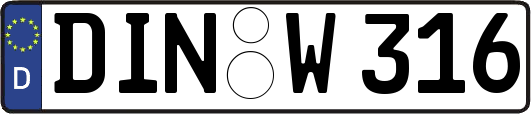 DIN-W316
