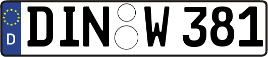 DIN-W381