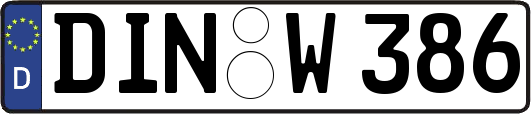 DIN-W386