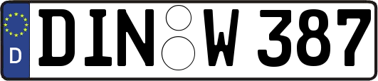DIN-W387