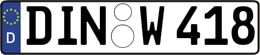 DIN-W418