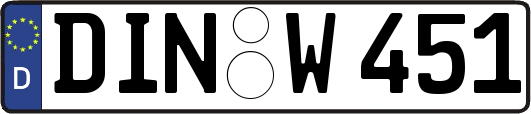 DIN-W451