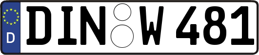 DIN-W481