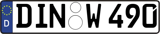 DIN-W490