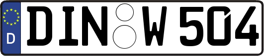 DIN-W504