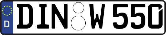 DIN-W550