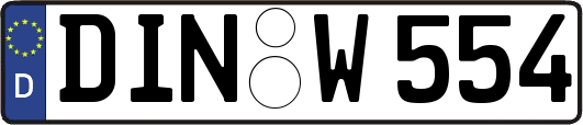DIN-W554