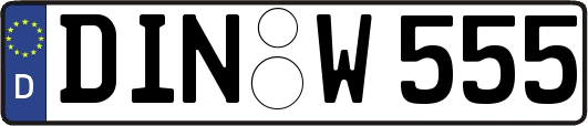 DIN-W555