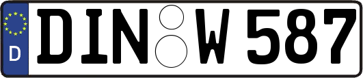 DIN-W587