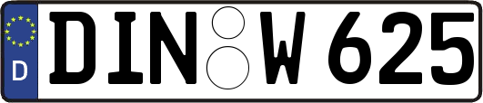 DIN-W625