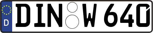 DIN-W640