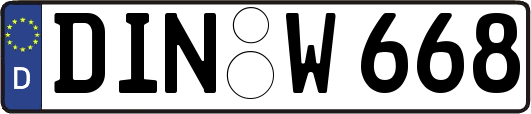 DIN-W668