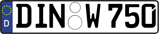 DIN-W750
