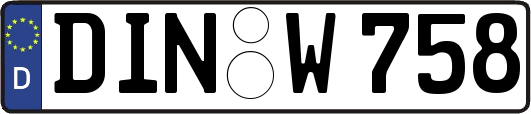 DIN-W758
