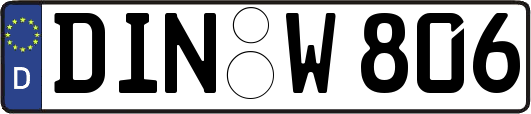 DIN-W806