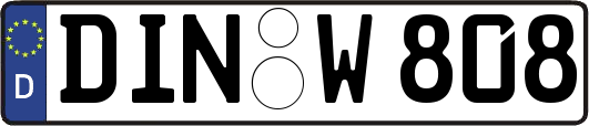 DIN-W808