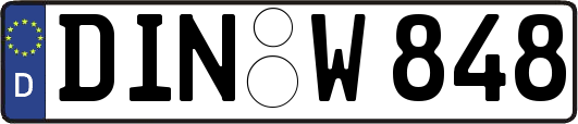 DIN-W848