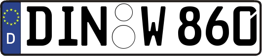DIN-W860