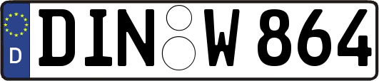 DIN-W864
