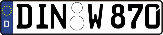 DIN-W870