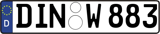 DIN-W883