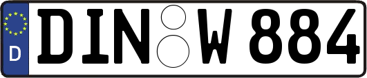DIN-W884
