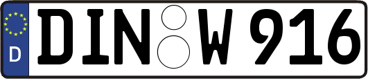 DIN-W916