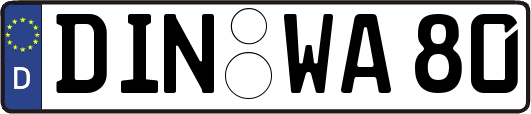DIN-WA80