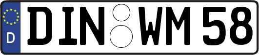 DIN-WM58
