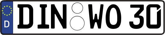 DIN-WO30
