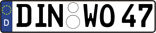 DIN-WO47