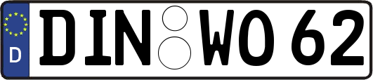 DIN-WO62