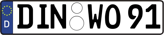 DIN-WO91