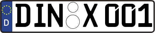 DIN-X001