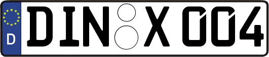 DIN-X004