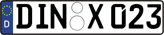 DIN-X023