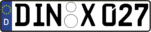 DIN-X027