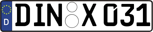DIN-X031