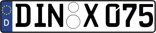 DIN-X075