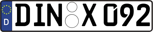 DIN-X092