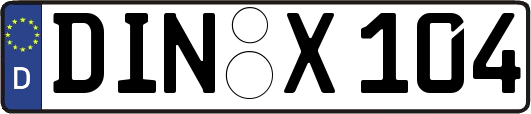 DIN-X104