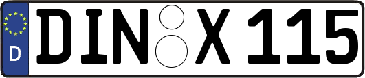 DIN-X115